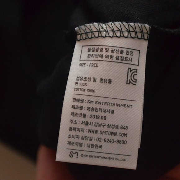 Ten SuperM K-Pop NCT WayV T-Shirt Size Large (SEE PHOTOS) - Picture 6 of 7